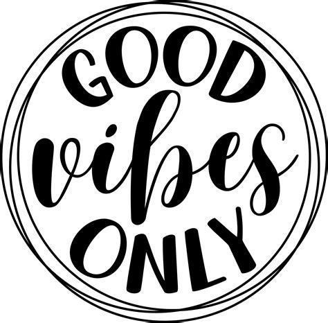 Good Vibes Only Png png image