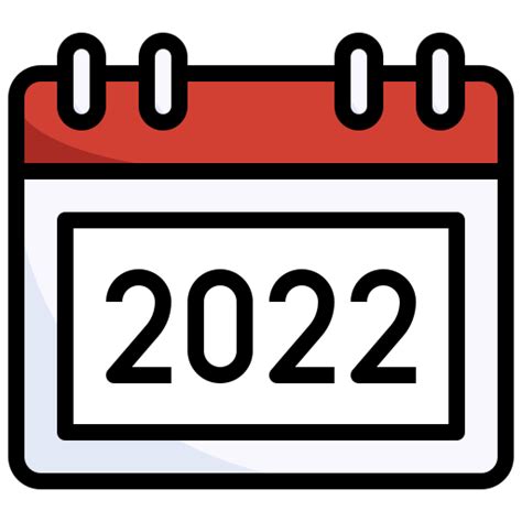 2022 Free Time And Date Icons