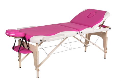 3 Section Wooden Massage Table Blue Buy 3 Section Wooden Massage
