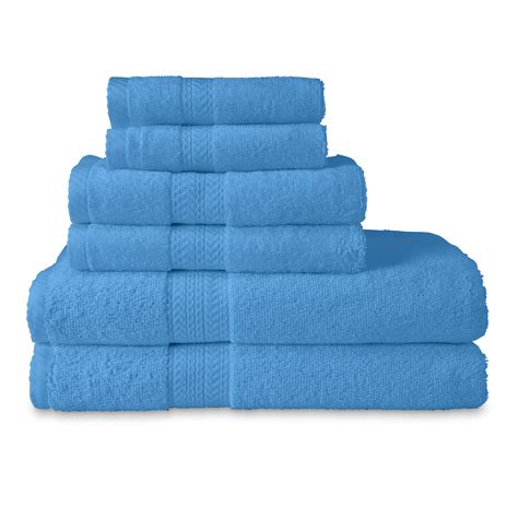 Essential Home 6 Piece Bath Towel Set