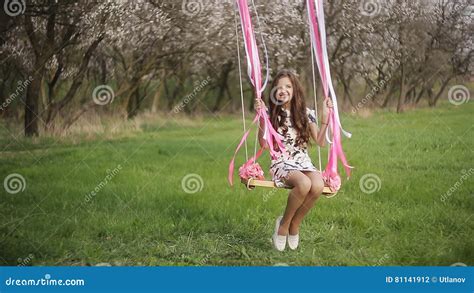 Little Girl On The Swing Little Girl At Park Cute Little Girl Little