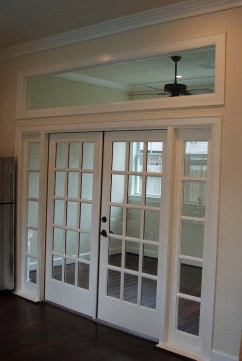 8 Ft Opening With French Doors And Transom Windows