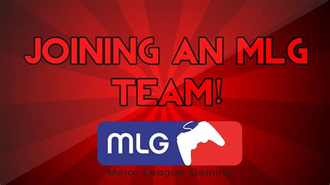 Joining An Mlg Team Youtube