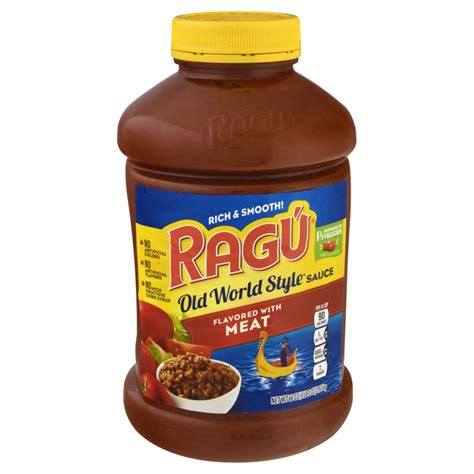Save On Ragu Old World Style Pasta Sauce With Meat Order Online
