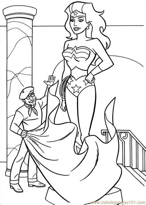 And now, at last, the justice league of superman, batman, wonder woman, aquaman, and more has finally come together on screen. Wonder Woman 51 Coloring Page - Free Wonder Woman Coloring ...