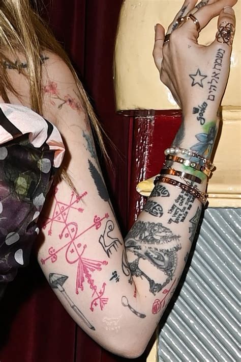 Meanings Behind Paris Jacksons 80 Tattoos Popsugar Beauty