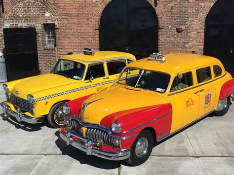 The tesla model 3 is the first electric vehicle approved as a yellow cab in new york city, and the first one has hit the road. New York's classic cabs: Checker and DeSoto taxis roll ...