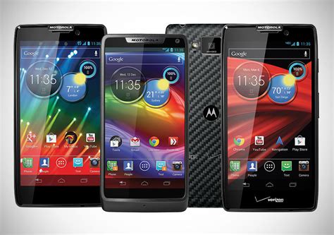 Three New Motorola Razr Smartphones Mikeshouts