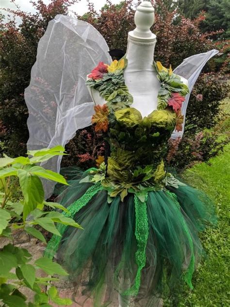 Adult Woodland Fairy Costume Dresswoodland Fairy Dress With Green