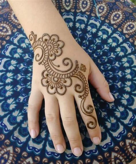 Simple Baby Mehndi Design In This Article You Will See The Out Of