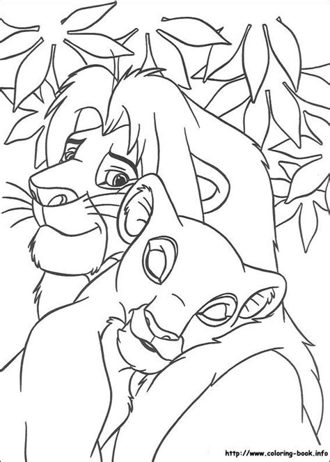 The lion king coloring book for kids simba and nala coloring pages disney coloring. The Lion King coloring picture | Disney coloring pages ...