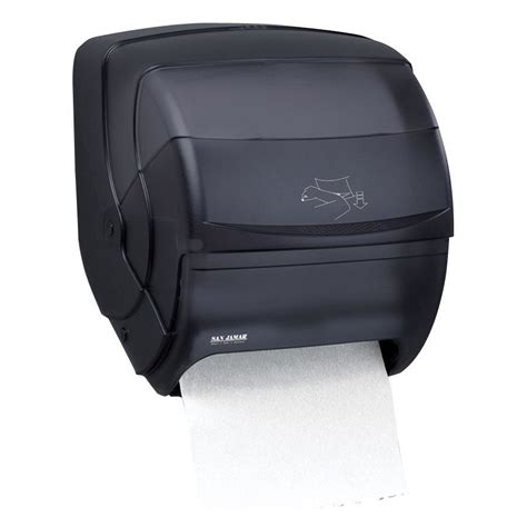 San Jamar T850tbk Integra Plastic Roll Towel Dispenser Black Pearl