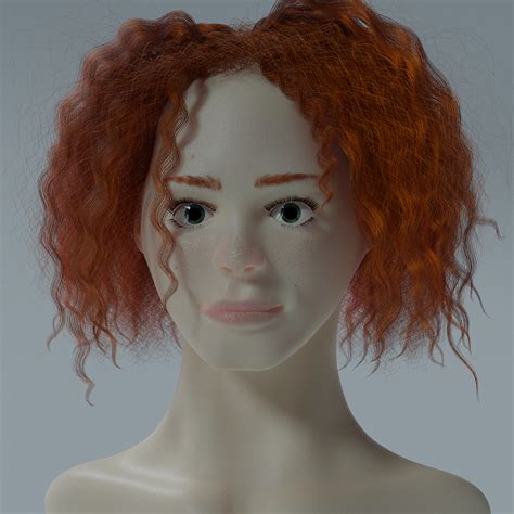 Girl Bust Finished Projects Blender Artists Community