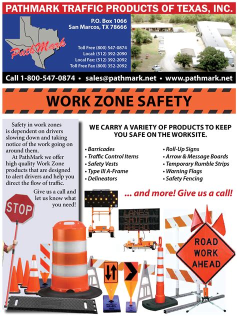 Work Zone Safety Products Pathmark Traffic Products