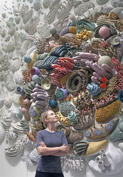 Colossal Ceramic Installation Reflects The Fragility Of The Coral Reef