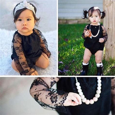 Bosudhsou Asl 31 Summer Cute Rompers Infant Baby Girl Clothes Lace
