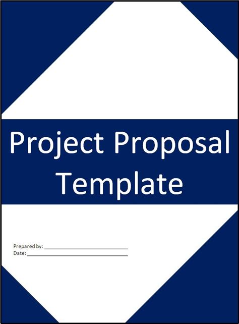 Printable Project Proposal Free Word Templates