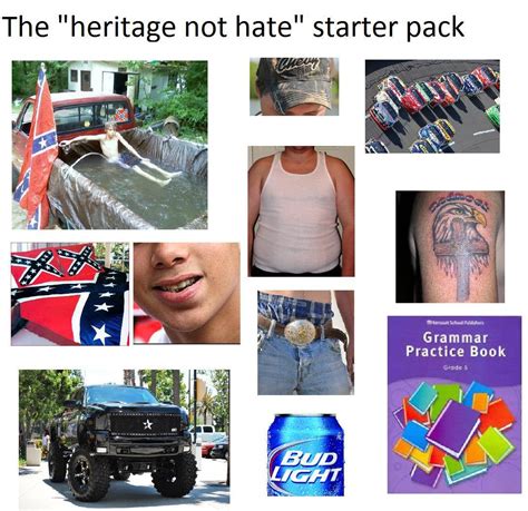 Heritage Not Hate Starter Pack Starterpacks