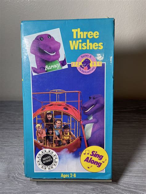 Barney And The Backyard Gang Three Wishes Starring Sandy Duncan Vhs