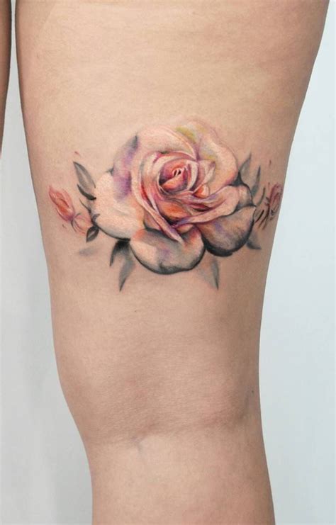 Tiny rose tattoos are a perfect fit if you're looking for something girly and delicate at the same time. Tattoo Trends - awesome rose tattoo ideas © tattoo artist ...
