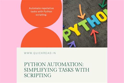 Python Automation Simplifying Tasks With Scripting