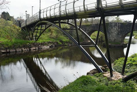 Footbridge Over The Drumragh River © Kenneth Allen Geograph Ireland