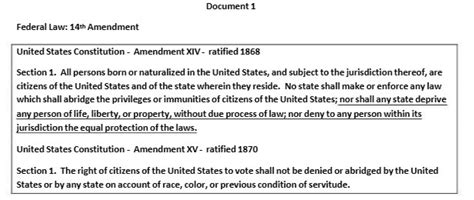 [solved] Summarize The 14th Amendment What Does It Protect And For Whom Course Hero