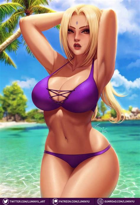 Tsunade By Luminyu On Deviantart In Bikini Art Bikinis Anime My XXX Hot Girl