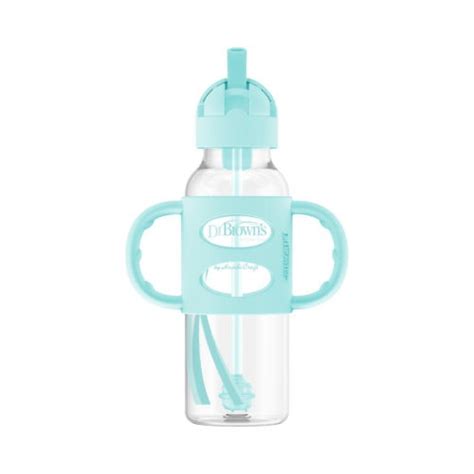 Dr Browns Milestones Narrow Sippy Straw Bottle With Silicone