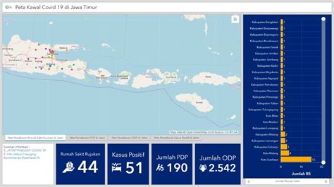 Dosen ITS Ciptakan Peta Persebaran Covid 19 Di Jawa Timur ITS News