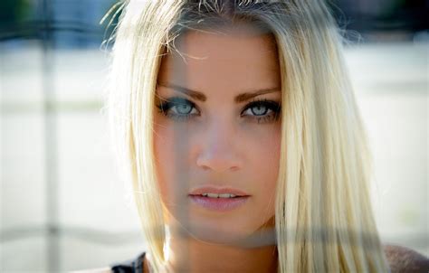 Wallpaper Sexy Blue Eyes Face Blonde Images For Desktop Section