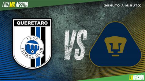 Information of the match unam pumas vs queretaro with scoreboard, result and possibility to play for free accurate forecasts and win fantastic gifts. Querétaro vs Pumas, Liga MX (3-0): GOLES Y RESUMEN