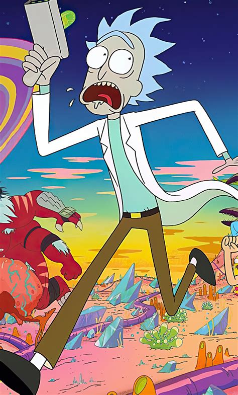 1280x2120 Rick And Morty Adventures 4k Iphone 6 Hd 4k