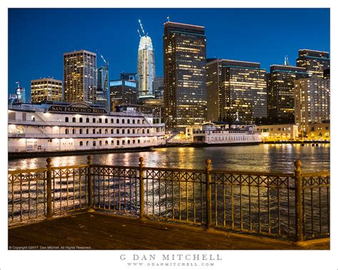 San Francisco Waterfront Night G Dan Mitchell Photography