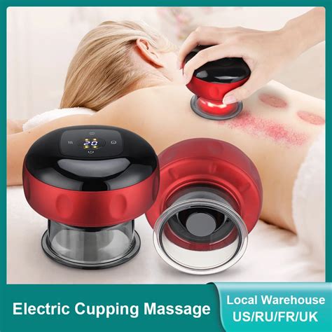Electric Vacuum Cupping Massage Anti Cellulite Magnet Therapy Wireless