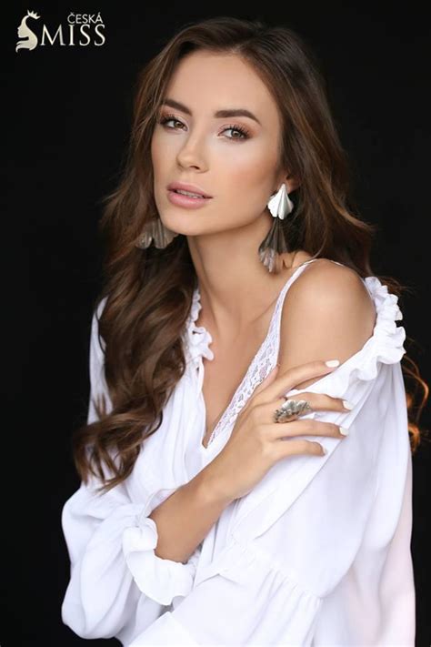 Nikola Bechynová From Jirny Finalist Česká Miss 2018 Photo Courtesy