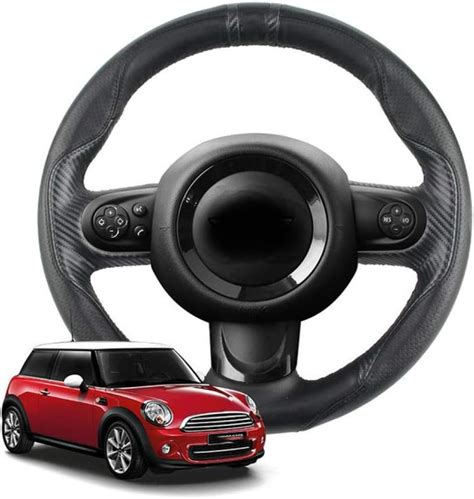 Qwjdsb Car Steering Wheel Cover For Bmw Mini Cooper R55