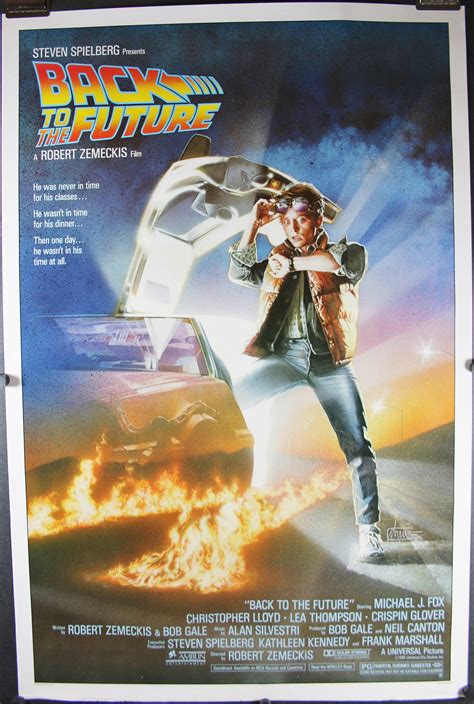 At first, mainly belgian original movie posters, but also photo sets, press books and other movie materials, such as french film posters, us one sheets and three sheets, german film posters, posters from the uk, etcetera… this collection was always continued and expanded. BACK TO THE FUTURE, Original Steven Spielberg Vintage ...