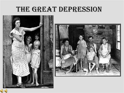 Depression The Great Depression