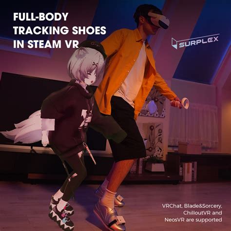 Surplex Announces Launch Of Full Body Vr Tracking Shoes