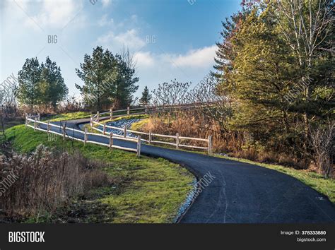 Curved Road Forest Image And Photo Free Trial Bigstock