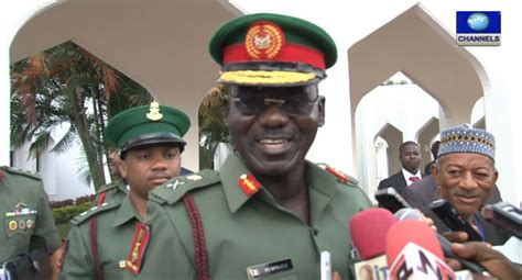 Chief of staff of the nigerian army, chief lieutenant general ibrahim attahiru has died in a plane crash in kaduna. Army Set To End Insurgency In Nigeria - COAS Lt.-Gen ...