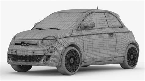 Fiat 500 2021 3d Model In Compact Cars 3dexport