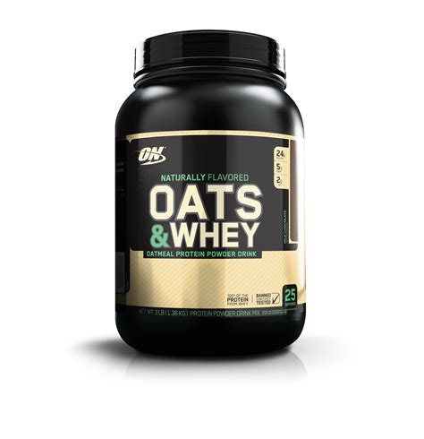 Optimum Nutrition 100 Natural Oats And Whey Protein Powder Chocolate