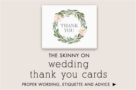 Wedding Photo Thank You Card Etiquette Weddingcards