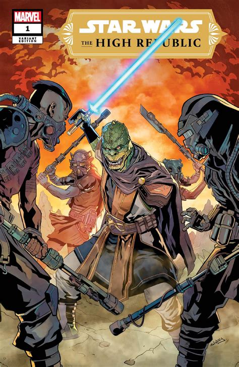 Star Wars High Republic 1 Nihil Wanted Comix Variant Cover Logo Cover