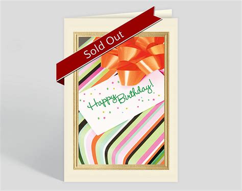 Maybe you would like to learn more about one of these? Birthday Stripes Card, 300847 | The Gallery Collection