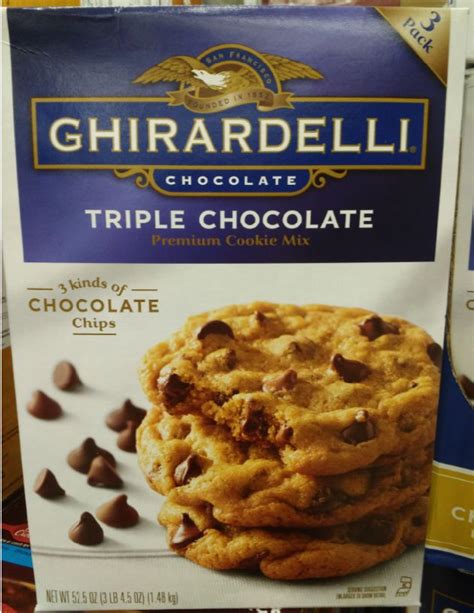 Ghirardelli Triple Chocolate Cookie Mix Best Freeze Dried Food