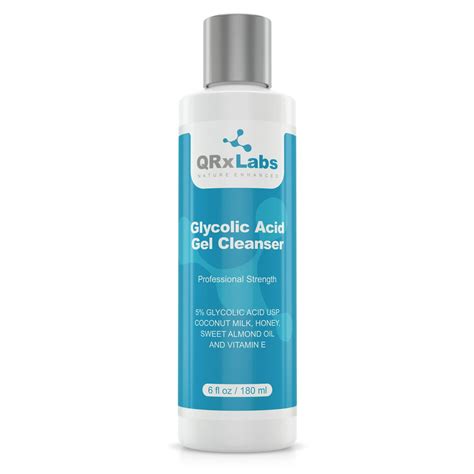 Glycolic Acid Cleanser Exfoliating Face Wash Best For Wrinkles