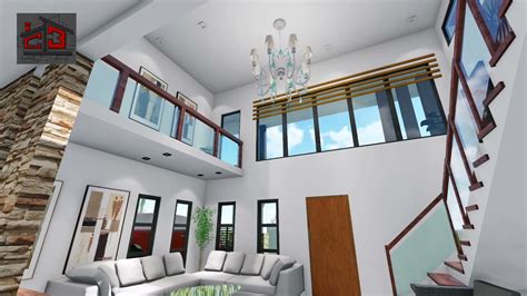 High Ceiling Modern House Design Philippines Shelly Lighting